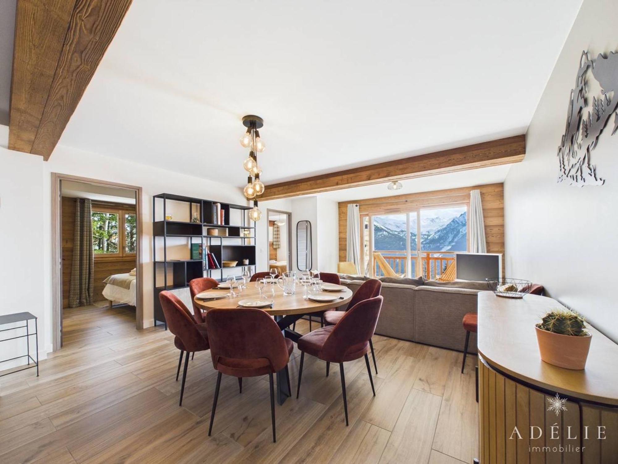 Appartement T4 Moderne, 8-10 Pers, Proche Pistes, Parking, Wifi - Fr-1-398-672 Montvalezan Eksteriør billede