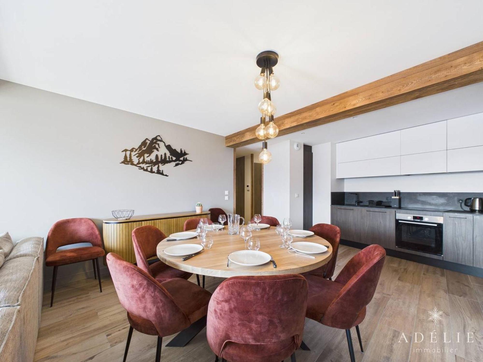 Appartement T4 Moderne, 8-10 Pers, Proche Pistes, Parking, Wifi - Fr-1-398-672 Montvalezan Eksteriør billede