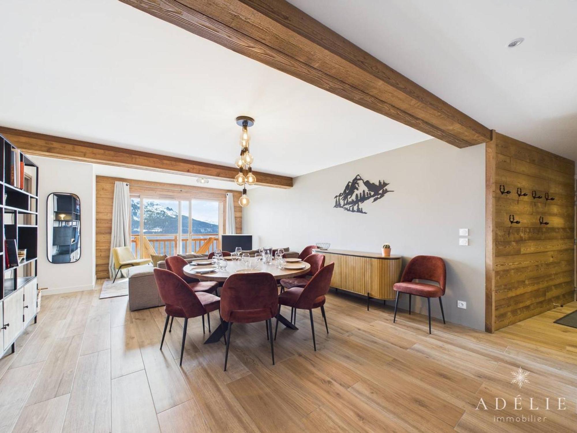 Appartement T4 Moderne, 8-10 Pers, Proche Pistes, Parking, Wifi - Fr-1-398-672 Montvalezan Eksteriør billede